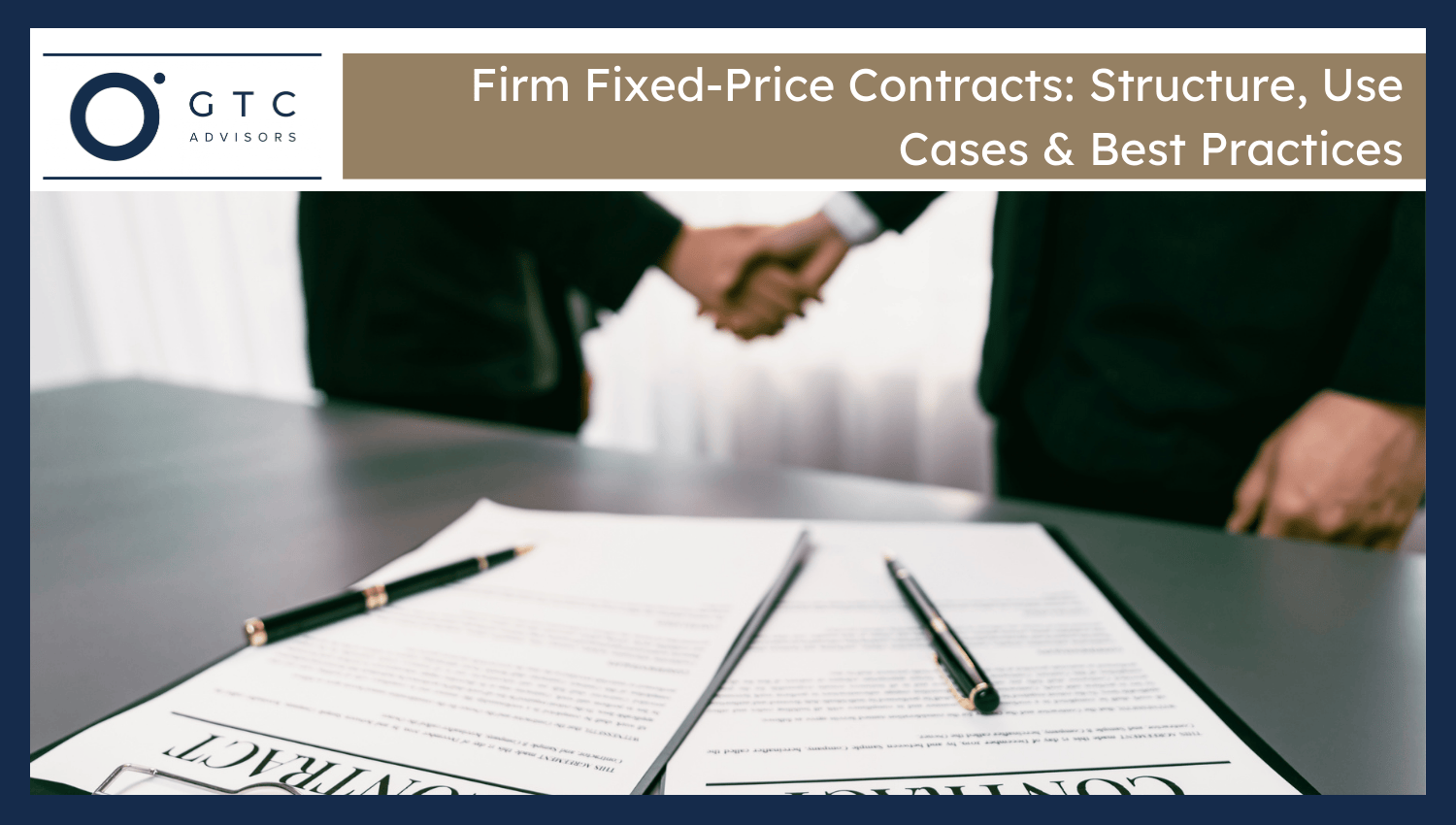 Firm fixed price contracts