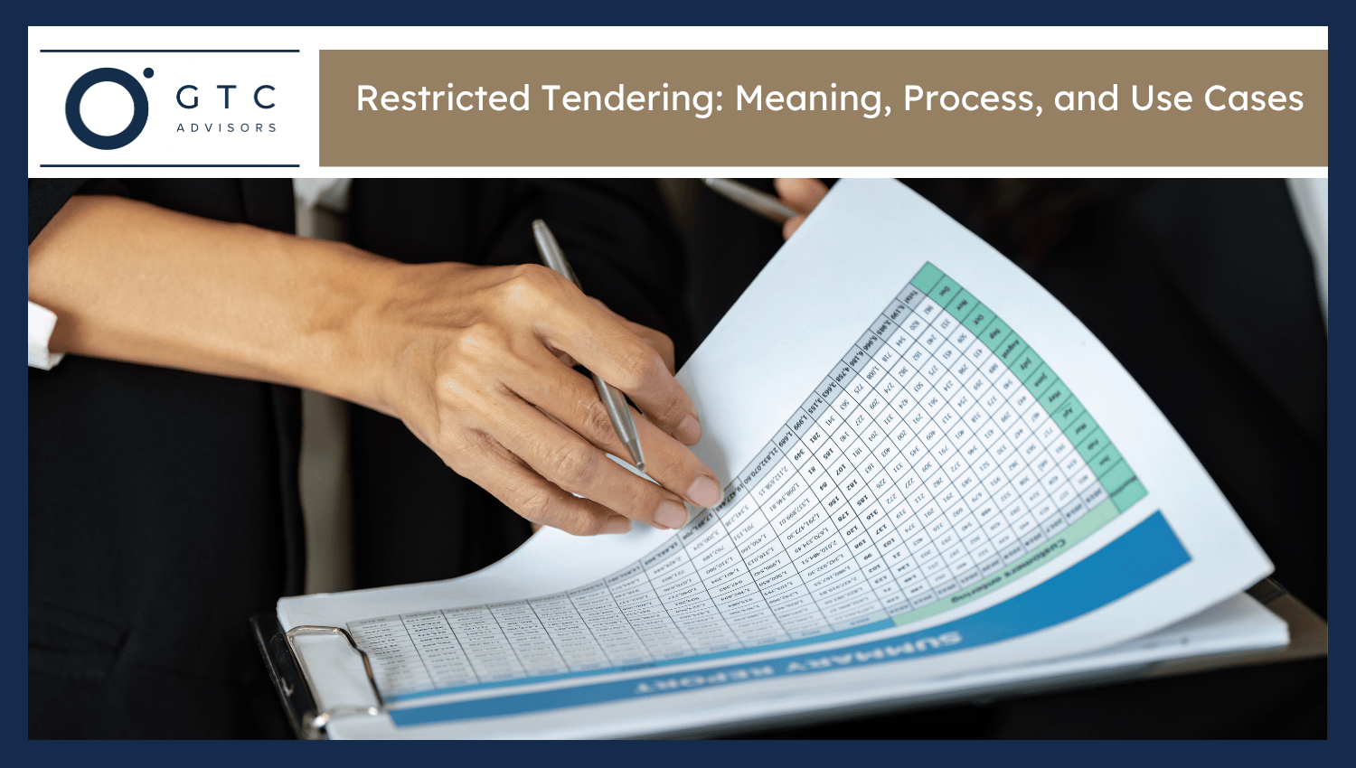 Restricted Tendering