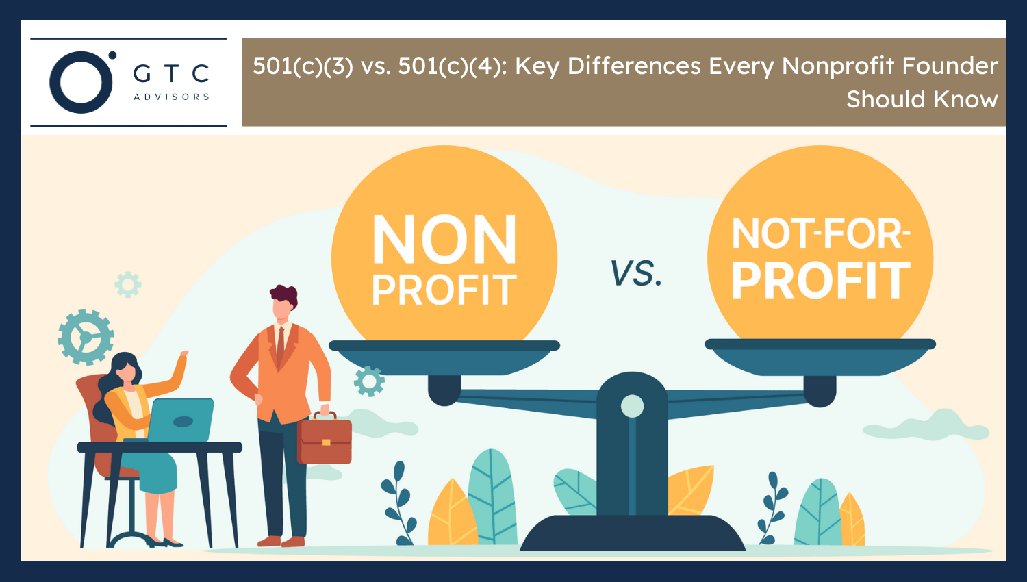 Key Differences for Nonprofit Founder